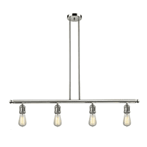 Innovations Lighting 214 Bare Bulb 4-Light 48" Wide Linear Chandelier