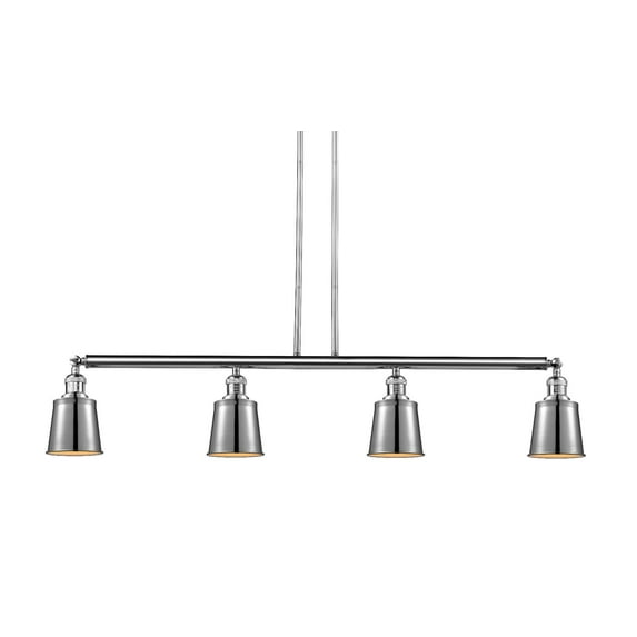Innovations Lighting 214-S Addison Addison 4 Light 50" Wide Linear Chandelier - Chrome