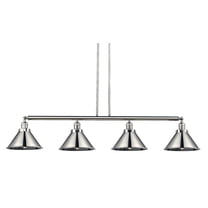 Innovations Lighting 214-S Briarcliff Briarcliff 4 Light 55" Wide Linear Chandelier -