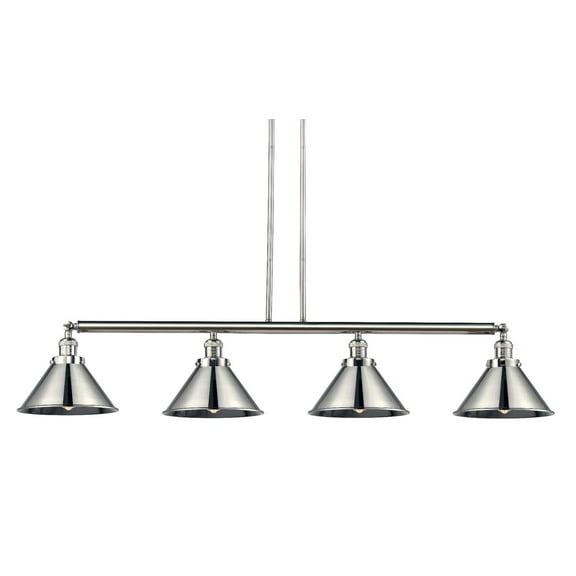 Innovations Lighting 214-S Briarcliff Briarcliff 4 Light 55" Wide Linear Chandelier -