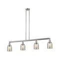 thumbnail image 1 of Innovations Lighting 214-S Small Bell Bell 4 Light 50" Wide Commercial Linear Chandelier -, 1 of 5