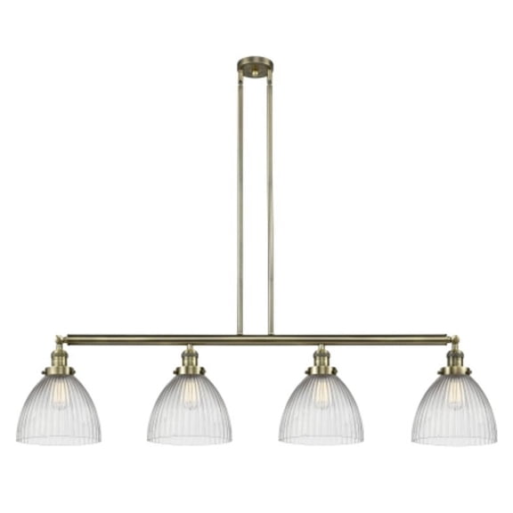 Innovations Lighting 214 Seneca Falls Seneca Falls 4 Light 51" Wide Linear Chandelier -