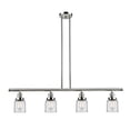 thumbnail image 1 of Innovations Lighting 214 Small Bell 4-Light 48" Wide Linear Chandelier, 1 of 1