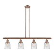 thumbnail image 1 of Innovations Lighting 214 Small Bell 4-Light 48" Wide Linear Chandelier, 1 of 1