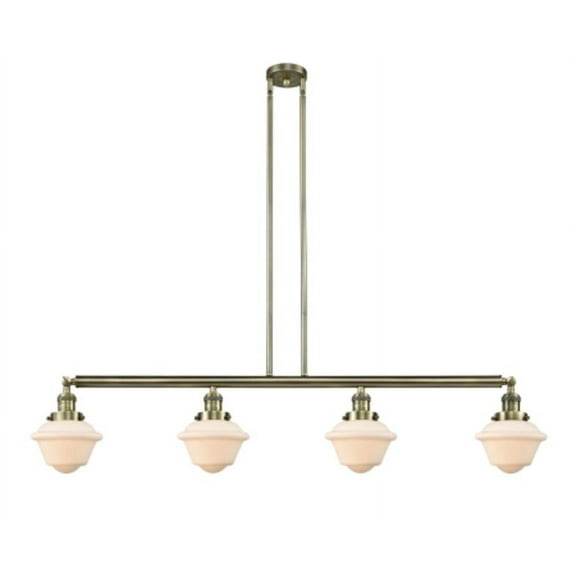 Innovations Lighting 214 Small Oxford Small Oxford 4 Light 52" Wide Linear Chandelier -