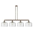 thumbnail image 1 of Innovations Lighting 214 X-Large Bell Bell 4 Light 54" Wide Commercial Linear Chandelier -, 1 of 1