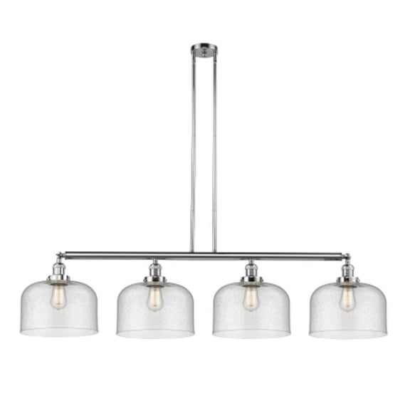 Innovations Lighting 214 X-Large Bell Bell 4 Light 54" Wide Commercial Linear Chandelier -