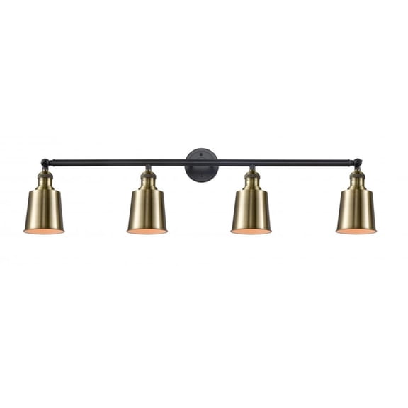 Innovations Lighting 215-BAB-M9-AB Addison 4 Light 42" Wide Vanity Light - Black