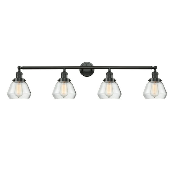 Innovations Lighting 215-S Fulton Fulton 4 Light 43" Wide Bathroom Vanity Light - Bronze