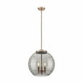 thumbnail image 1 of Innovations Lighting - Athens Deco Swirl - 3 Light Pendant In Industrial, 1 of 7