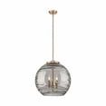 thumbnail image 1 of Innovations Lighting - Athens Deco Swirl - 3 Light Pendant In Industrial, 1 of 7