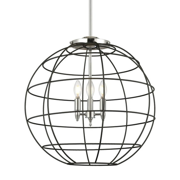 Innovations Lighting 221-3S-25-22 Lake Placid Pendant Lake Placid 3 Light 22" Wide Cage