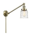 thumbnail image 1 of Innovations Lighting 237-AB-G513 Bell 25" Tall Hardwired Or Plug-In Wall Sconce - Antique, 1 of 5