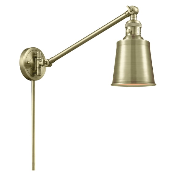 Innovations Lighting 237-AB-M9-AB Addison 25" Tall Convertible Bathroom Sconce -