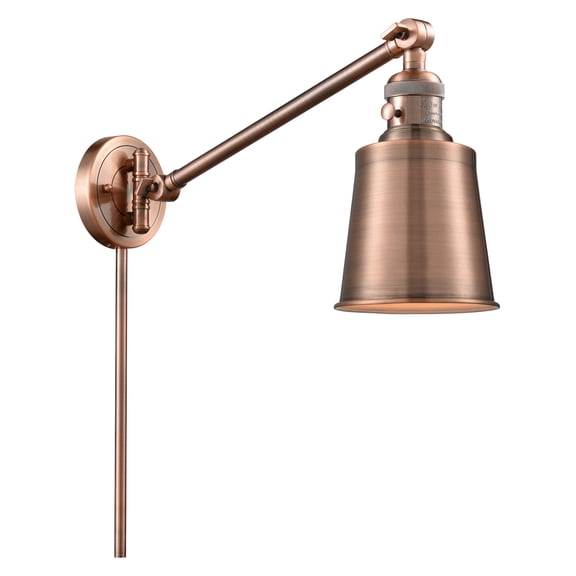 Innovations Lighting 237-AC-M9-AC Addison 25" Tall Convertible Bathroom Sconce -