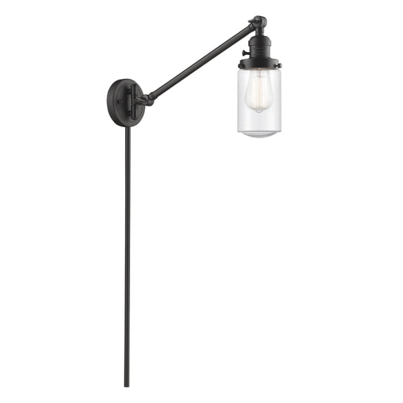 Innovations Lighting 237-OB-G314 Dover 26" Tall Bathroom Sconce - Bronze