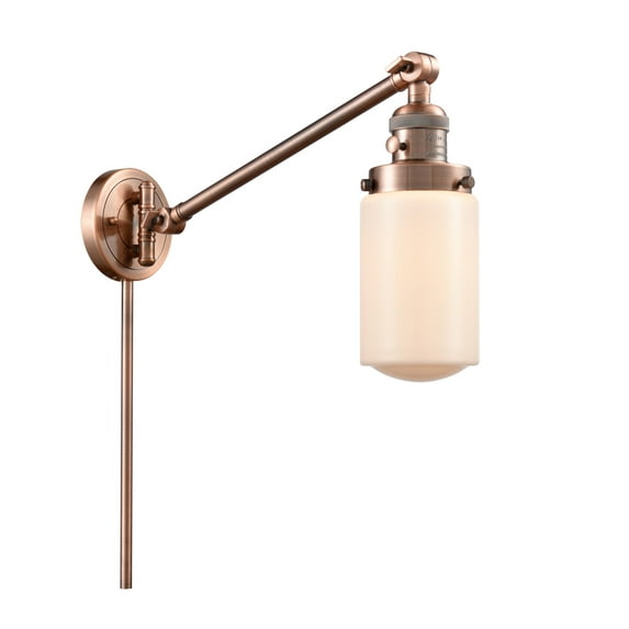 Innovations Lighting 237 Dover Dover 26" Tall Bathroom Sconce - Copper