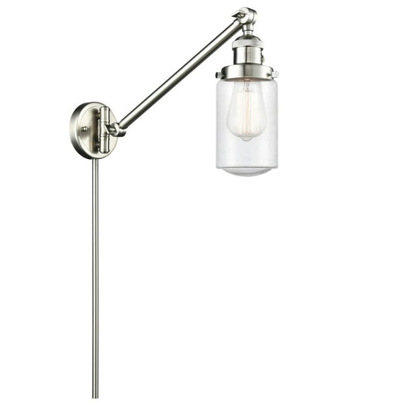 Innovations Lighting 237 Dover Dover 26" Tall Bathroom Sconce - Nickel