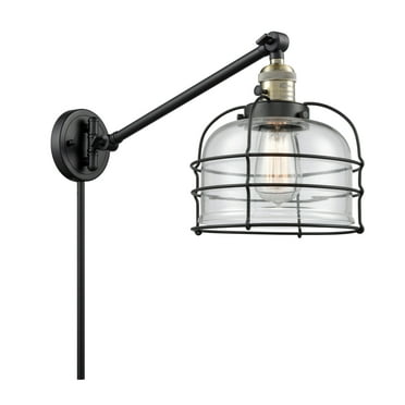 Innovations Lighting 237 Large Bell Cage Large Bell Cage 1 Light 25" Tall Bathroom Sconce