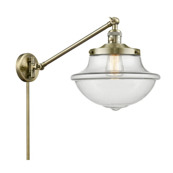 Innovations Lighting 237 Large Oxford Large Oxford 13" Tall Bathroom Sconce - Brass