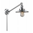 thumbnail image 1 of 237-PC-M7-PC-Innovations Lighting-Railroad - 1 Light Swing Arm Wall Sconce In Traditional Style-25 Inches Tall and 8 Inches Wide-Polished Chrome, 1 of 5