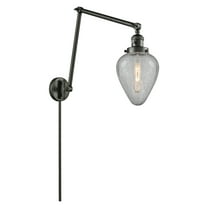 Innovations Lighting 238 Geneseo Geneseo 1 Light 30" Tall Plug-In Wall Sconce - Bronze