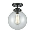 thumbnail image 1 of Innovations Lighting 284-1C-8 Beacon Beacon 1 Light 8" Wide Semi-Flush Ceiling Fixture -, 1 of 2