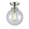 thumbnail image 1 of Innovations Lighting 284-1C-BPN-G202-8 Beacon 1 Light 8" Wide Semi-Flush Ceiling Fixture -, 1 of 2