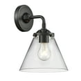 thumbnail image 1 of Innovations Lighting 284-1W Large Cone Large Cone 1 Light 9" Tall Bathroom Sconce - Bronze, 1 of 6