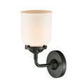 thumbnail image 1 of Innovations Lighting 284-1W Small Bell Small Bell 1 Light 9" Tall Bathroom Sconce - Nickel, 1 of 7