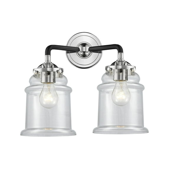 Innovations Lighting 284-2W Canton Canton 2 Light 14" Wide Bathroom Vanity Light - Black