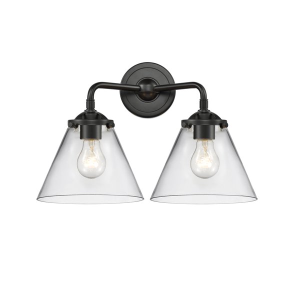 Innovations Lighting 284-2W Large Cone Large Cone 2 Light 16" Wide Bathroom Vanity Light -