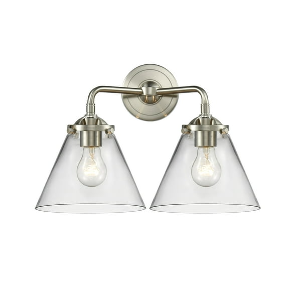 Innovations Lighting 284-2W Large Cone Large Cone 2 Light 16" Wide Bathroom Vanity Light -