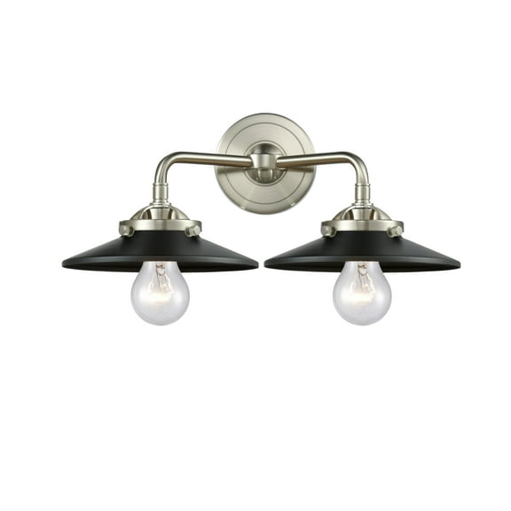 Innovations Lighting 284-2W Railroad Railroad 2 Light 16" Wide Bathroom Vanity Light -