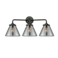 thumbnail image 1 of Innovations Lighting 284-3W Large Cone Large Cone 3 Light 26" Wide Bathroom Vanity Light -, 1 of 5