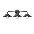 thumbnail image 1 of Innovations Lighting 284-3W-OB-M5-OB Railroad 3 Light 26" Wide Bathroom Vanity Light -, 1 of 2
