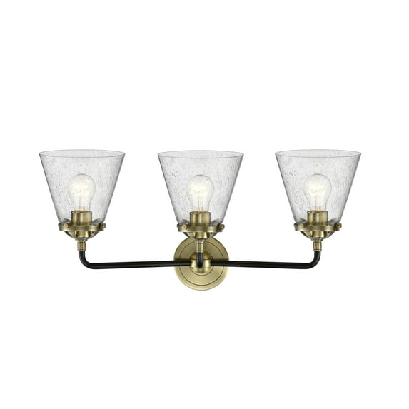 Innovations Lighting 284-3W Small Cone Small Cone 3 Light 24" Wide Bathroom Vanity Light -