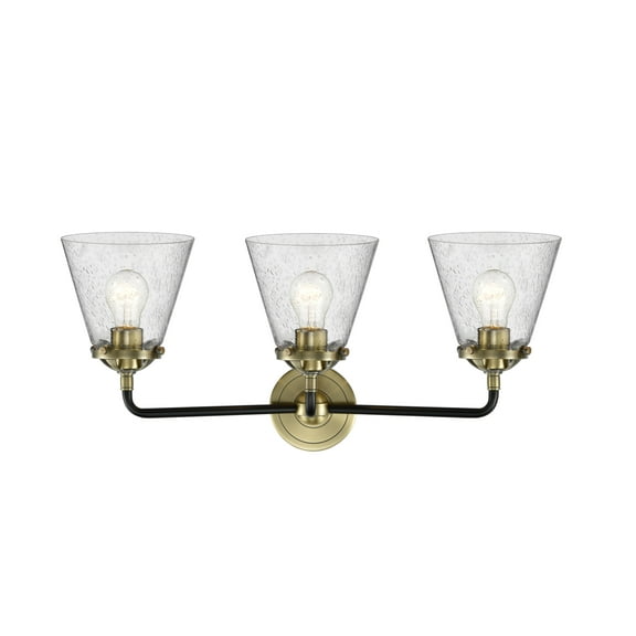 Innovations Lighting 284-3W Small Cone Small Cone 3 Light 24" Wide Bathroom Vanity Light -
