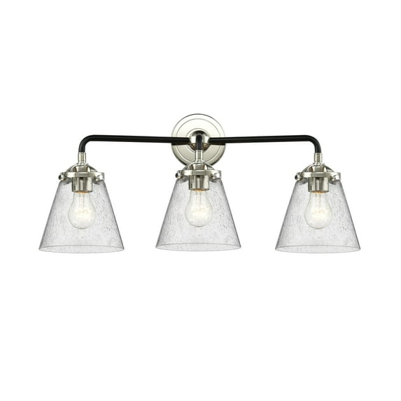 Innovations Lighting 284-3W Small Cone Small Cone 3 Light 24" Wide Bathroom Vanity Light -