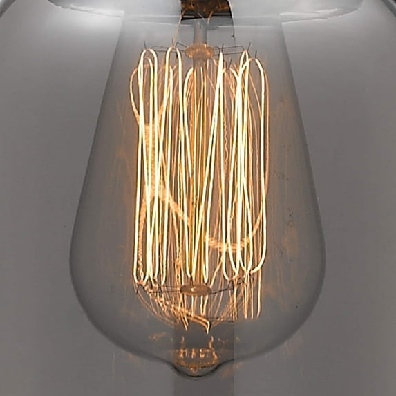 Innovations Lighting 288-1C-9-6 Cone Semi-Flush Cone 6" Wide Semi-Flush Ceiling Fixture -