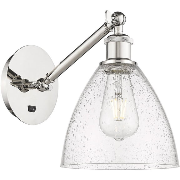 Innovations Lighting - Ballston Dome - 1 Light Wall Sconce In Industrial