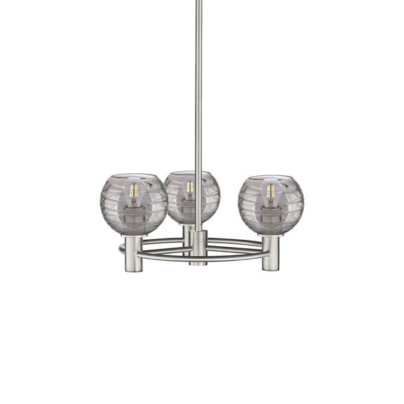Innovations Lighting 434-3Cr-13-20 Crown Point Pendant Crown Point 3 Light 20" Wide