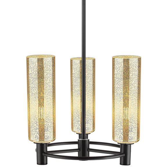 Innovations Lighting 434-3Cr-16-18 Crown Point Pendant Crown Point 3 Light 18" Wide