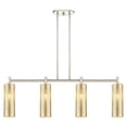 thumbnail image 1 of Innovations Lighting 434-4I-G434-12Me Crown Point 4 Light 44" Wide Linear Chandelier -, 1 of 1