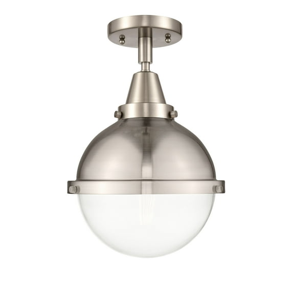 Innovations Lighting 447-1C-13-9 Hampden Semi-Flush Hampden 9" Wide Semi-Flush Globe