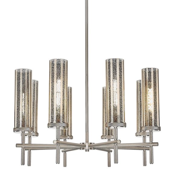 Innovations Lighting 471-8Cr-20-32 Lincoln Chandelier Lincoln 8 Light 32" Wide Candle