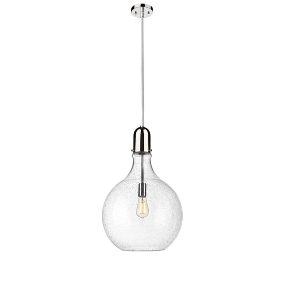 Innovations Lighting 492-1S-25-16 Amherst Pendant Amherst 16" Wide Pendant - Nickel