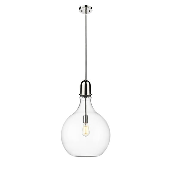 Innovations Lighting 492-1S-25-16 Amherst Pendant Amherst 16" Wide Pendant - Nickel