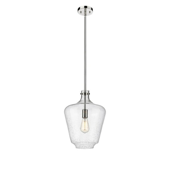 Innovations Lighting 493-1S-17-12 Norwalk Pendant Norwalk 12" Wide Pendant - Nickel