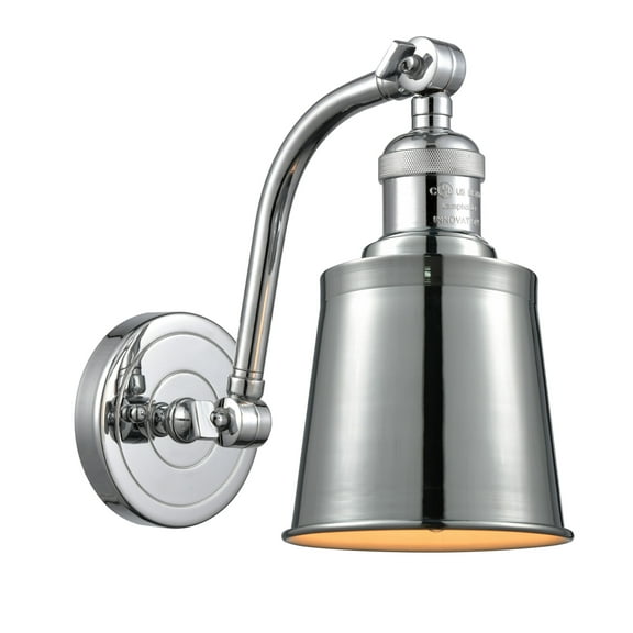 Innovations Lighting 515-1W Addison Addison 1 Light 12" Tall Wall Sconce - Chrome